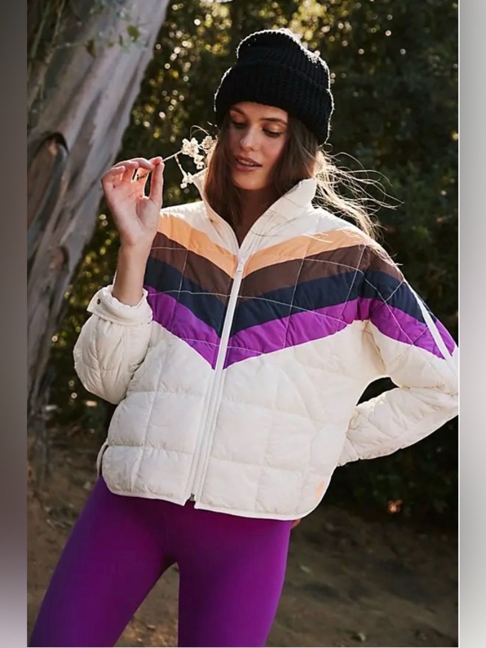 FP MOVEMENT X HATCH Printed Puffer Jacket
$248 Free People Size L NWT